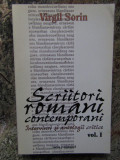 VIRGIL SORIN - SCRIITORI ROMANI CONTEMPORANI volumul 1