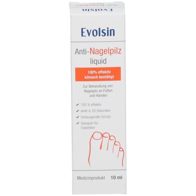 Lac Medicinal, Evolsin, Tratament Ciuperca Unghie si Onicomicoza, 10ml foto