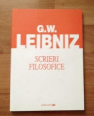 Leibniz Scrieri filosofice Ed. ALL 2001 foto