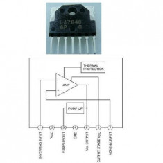 CIRCUIT INTEGRAT DEFLEXIE VERTICALA LA7840 Electronic Technology foto