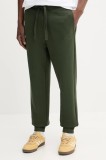 HUGO pantaloni de trening din bumbac culoarea negru, uni, 50489617