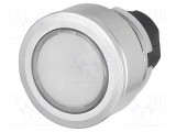 Comutator EAO 30mm Alb IP65 Acţionat prin apăsare Poz.i stab: 2