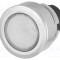 Comutator apăsare 30mm EAO alb IP65