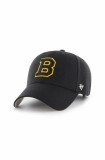 47brand șapcă NHL Boston Bruins HVIN-MVP01WBV-BK33, 47 Brand