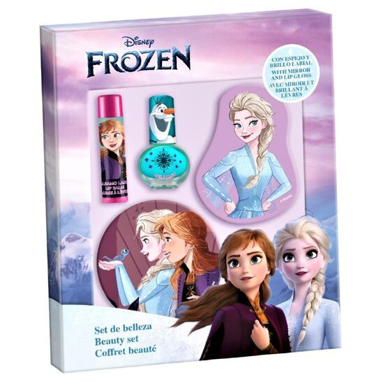 Set cu accesorii pentru machiaj si unghii, Frozen, Lorenay 1699