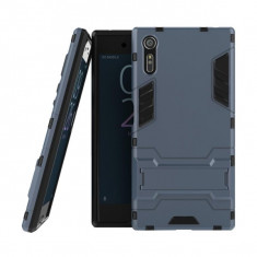 Husa hibrid g-shock pentru Sony Xperia XZ/XR, dark blue foto