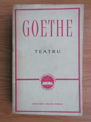 Goethe - Teatru foto