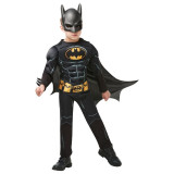 Costum Batman Black Core pentru baiat 104 cm 3-4 ani, DC