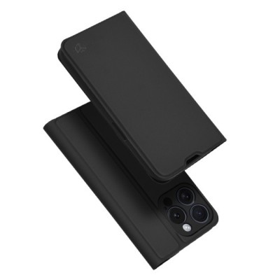 Husa pentru iPhone 15 Pro - Techsuit Magskin Book - Black foto