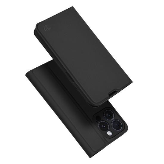 Husa pentru iPhone 15 Pro - Techsuit Magskin Book - Black