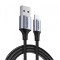 Cablu Date si Incarcare USB-A - Lightning UGREEN US199, 18W, 1m, Gri