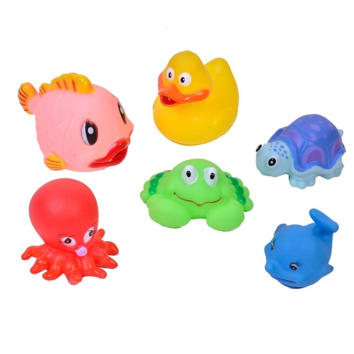 Jucarii pentru baie, 11 piese, 6 luni+