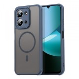 Husa MagSafe pentru Xiaomi Redmi 15C 5G / 15C 4G, Techsuit, HaloFrost II, Bleumarin