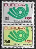 C528 - Turcia 1973 - Europa 2v.,neuzat,perfecta stare