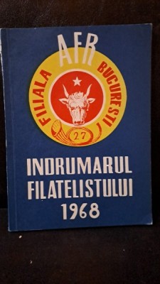 Indrumarul filatelistului 1968 foto