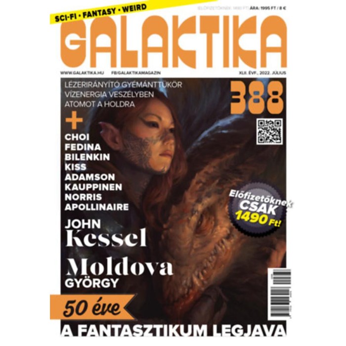 Galaktika Magazin 388. sz&aacute;m - 2022. j&uacute;lius