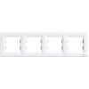 Rama Ornament 4 posturi Schneider Asfora alb EPH5800421