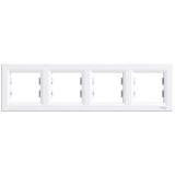 Rama Ornament 4 posturi Schneider Asfora alb EPH5800421