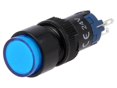 Comutator acționat prin apăsare SPDT 0,5A 250VAC IP40 foto