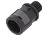 Conectori finali drepţi Filet metric exterior poliamidă 6