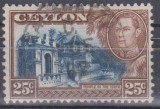 CEYLON, 1938, stampilat (G1)