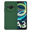 Husa pentru Xiaomi Redmi A3, Techsuit, Carbonite FiberShell, Verde