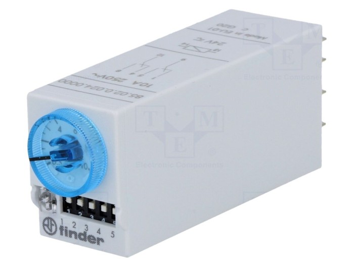 Timer digital 0,05s-100h DPDT
