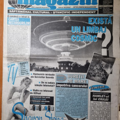 ziarul magazin 22 iunie 2000-sharon stone,euro 2000 romania-portualia 1-1