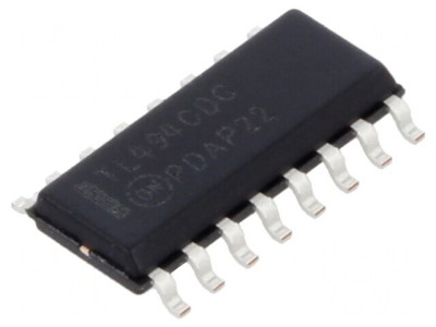 Controler PWM 7-40V SO16 Boost Push-Pull SMPS foto