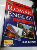 DICTIONAR ROMAN-ENGLEZ - LEON LEVITCHI