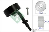 INA 531 0783 10 rola intinzator,curea transmisie