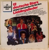 12 Deutsche Stars singen und spielen für Sie ihre Lieblingslieder - Vinil LP Teldec Germany