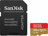Cumpara ieftin Card de memorie SanDisk, 128GB, UHS-I, Class 10, 80MB/s + Adaptor