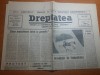 Dreptatea 26 martie 1991-clasa muncitoare intra in paradis ?