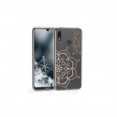 Husa pentru Huawei Y7 (2019)/Y7 Prime (2019), Silicon, Rose Gold, 49254.01