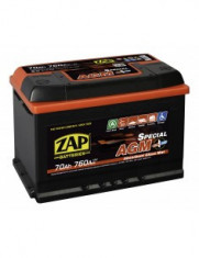 Baterie auto ZAP AGM Start &amp;amp; Stop 70Ah foto