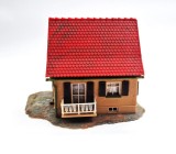 kit casa cottage trenulet Diorama Faller Germania anii &#039;80 macheta cai ferate