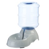 Dispenser Automat Apa/Hrana Caini Pisici, 3.8L, Antialunecare, Plastic PET, Transparent, Usor de Curatat