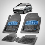 Cumpara ieftin Covorase Tavita Cauciuc Compatibile Peugeot 206 Hatchback (3 usi-1998-2003) Blue