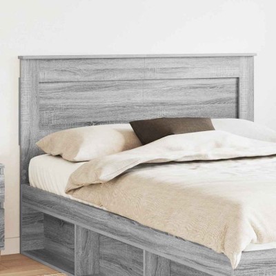 vidaXL Tăblie cap cu headboard Lemn Vechi 140 cm Lemn compozit 887455 foto