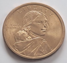 SUA, 1 Dollar 2015 USA Sacagawea foto
