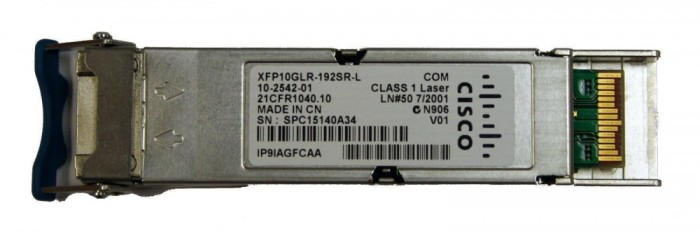 Modul Cisco XFP 10GLR-192SR-L 10GBASE-LR/LW 1310NM SMF TRANSCEIVER LOW POWER 10-2542-01