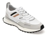 Pantofi sport BOSS albi, 8280, din material textil