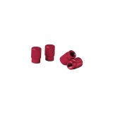 Ornamente capacele valve Sport Cap 4buc - Rosu Garage AutoRide