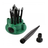 Aspersor Gradina Rotativ 360 grade, 12 Furtunuri Flexibile, Multifunctional, Tip Sprinkler, Udare Gazon, Legume, Flori