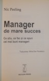 MANAGER DE MARE SUCCES de NIC PEELING, 2008