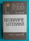 Geografie literara Orizonturi spirituale in proza romaneasca