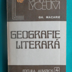 Geografie literara Orizonturi spirituale in proza romaneasca