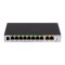 Router All in One ,2xRJ45 gIGABIT ,8 X RJ45 Poe Gigabit , Behavoir Management - HIKVISION DS-3WG210GP-SI SafetyGuard Surveillance