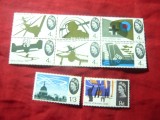 Serie Marea Britanie 1965 - Aviatie , Batalii , 8 valori